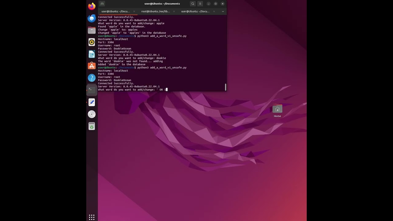 Assignment 1 video demo