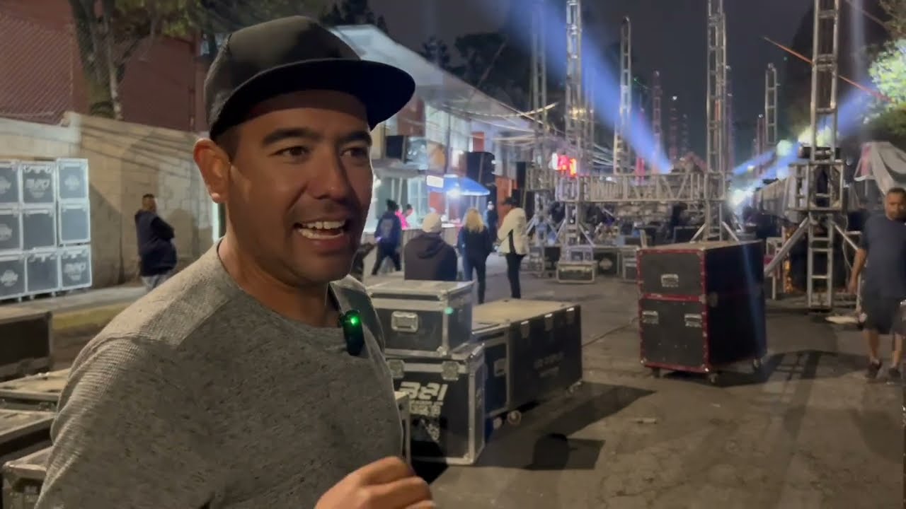 Llegando a un baile sonidero en la calle por primera vez!