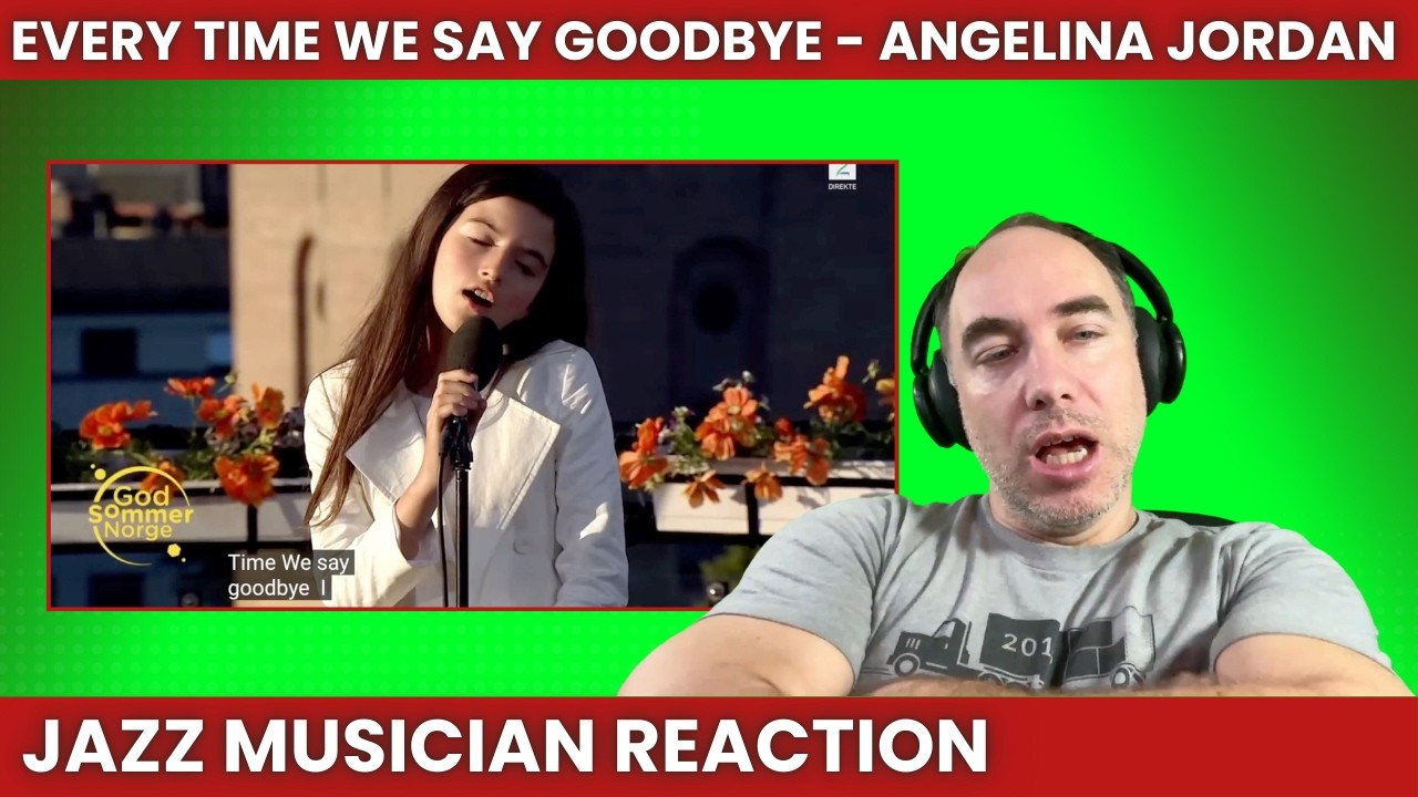 Major to Minor!?!? [Every Time We Say Goodbye - Rooftop - Age 10 - Angelina Jordan Reaction]