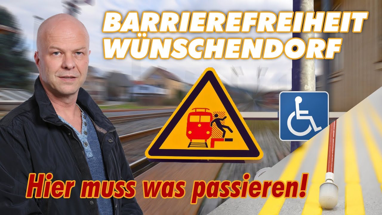 Bahnhof Wünschendorf - Hier muss was passieren!
