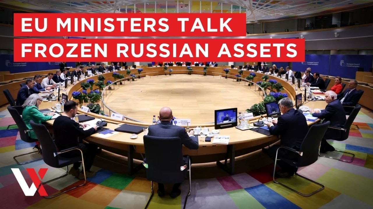 LIVE | EU Finance Ministers Meet to Discuss Energy Taxes and Frozen Russian Assets | VERTEX