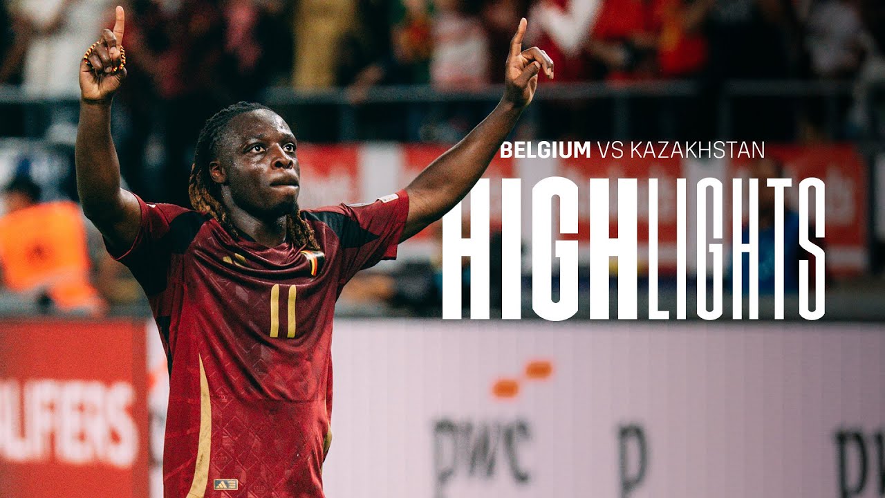 Belgium 6-0 Kazakhstan | A perfect evening at Lotto Park | #REDDEVILS