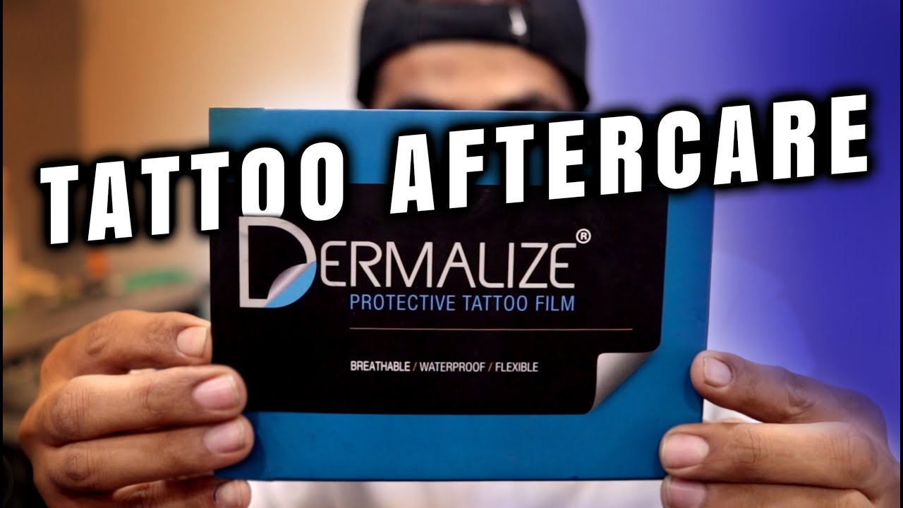 HOW TO APPLY DERMALIZE TATTOO AFTERCARE