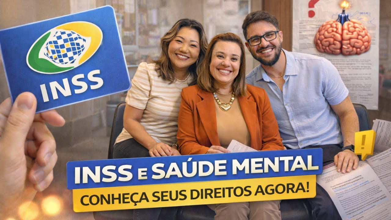 INSS e Saúde Mental Direitos Que Pouca Gente Conhece -  - Episódio 59 — 3a temporada