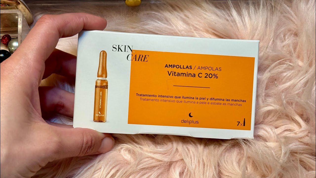 AMPOLLAS/Vitamina C 20% كل التساؤلات التي تدور في بالك حول  سيروم فيتامين سي للوجه وطريقة إستعماله🎀