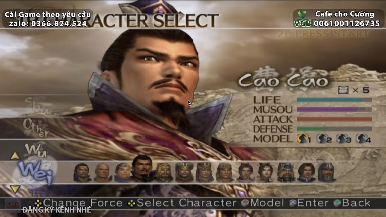 Chơi game cổ xưa Dynasty Warriors 5 Tam Quốc Ch&iacute; tr&ecirc;n Win 10 Win 11
