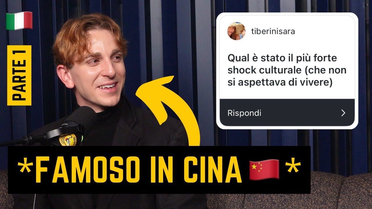 🇨🇳 Com'&egrave; essere famosi in Cina? ✨ - con Alessandro Martini (阿雷) - Parte 1 ‧ BenNaNa Podcast Ep.33