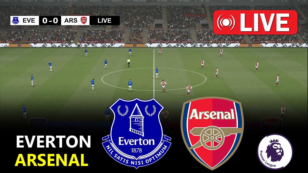 Everton vs Arsenal | English Premier League 2025/26 | Epl Live | PES 21 Simulation Gameplay