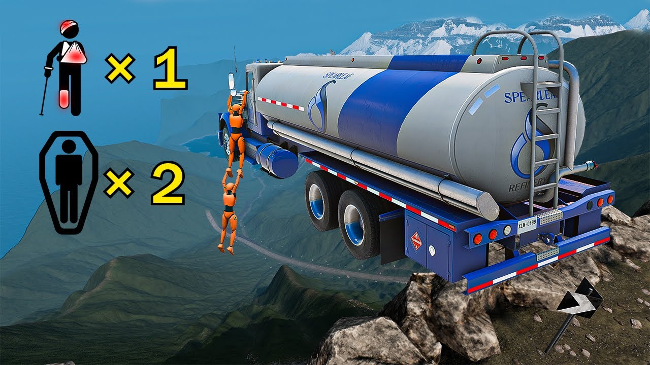 Realistic BeamNG Car Crashes #2 | Ultra High-Speed Crash Compilation