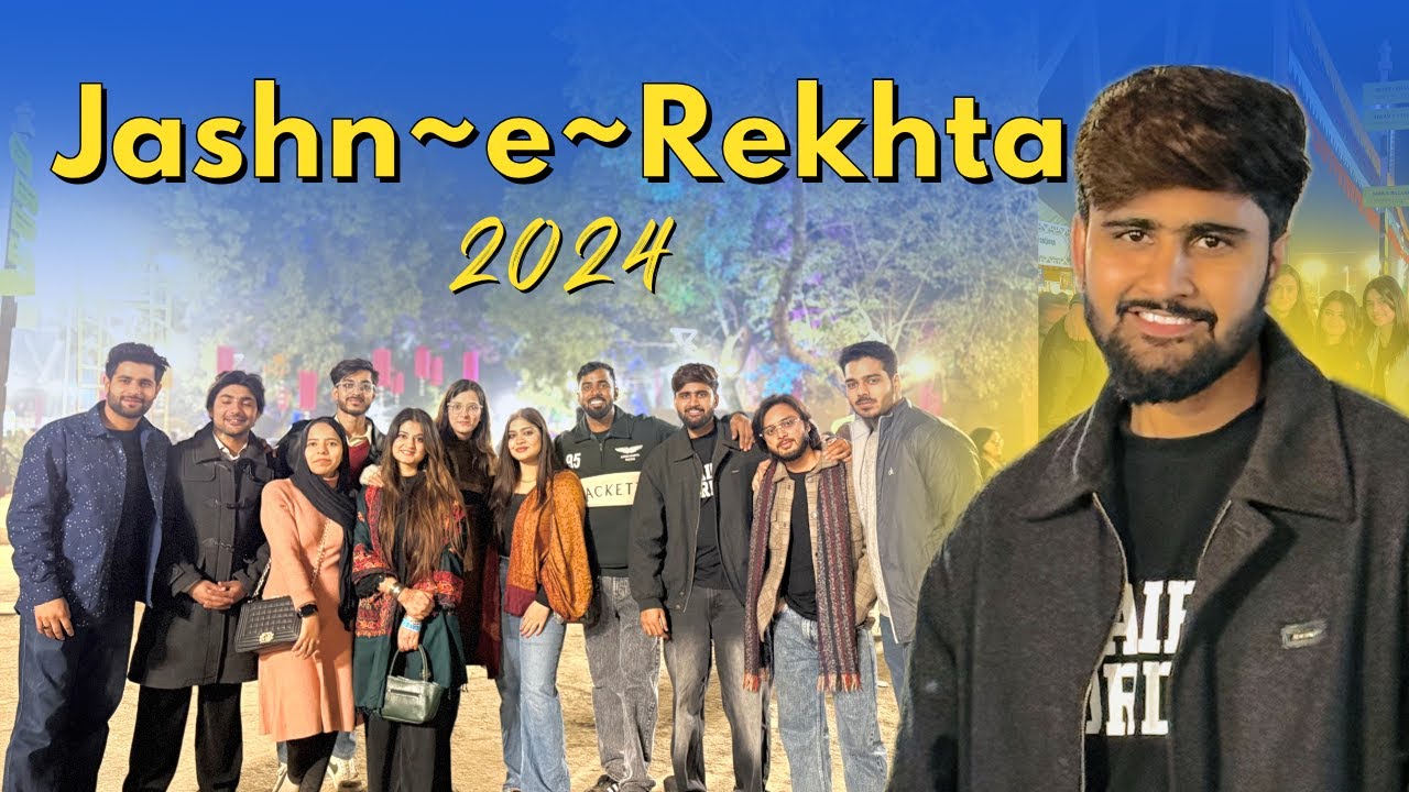 Jashn-e-Rekhta 2024| Full Tour | Last Day  - Suhail Vlogs