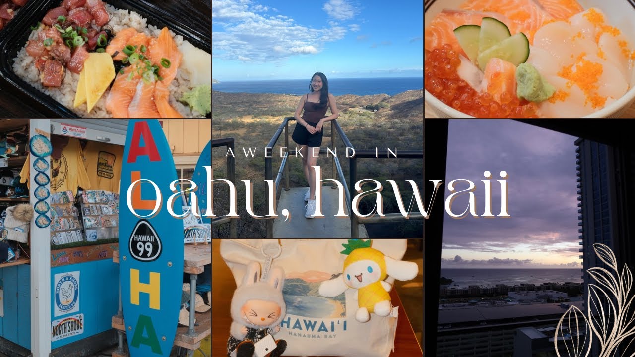 a weekend in oahu | north shore, honolulu, diamond head