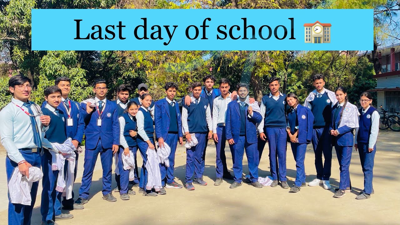 last day of school (heaven ) rhema international pathankot