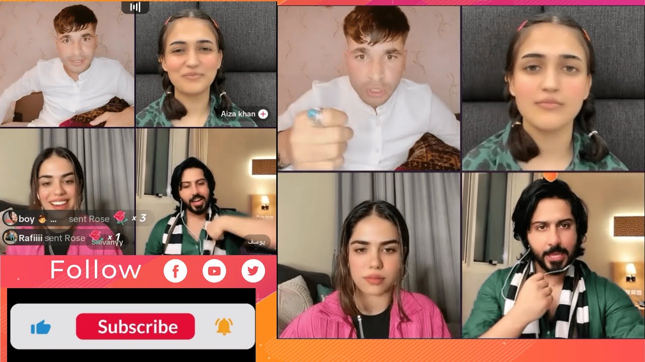 Waliullah Shiwany #Yousaf Aiza Khan Big Match Tiktok Live Pashto Funny Viral Video | #waliullah