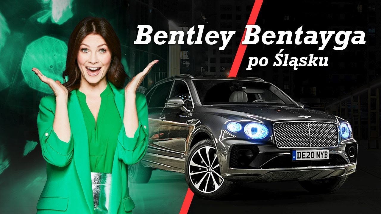 Bentley Bentayga po Śląsku