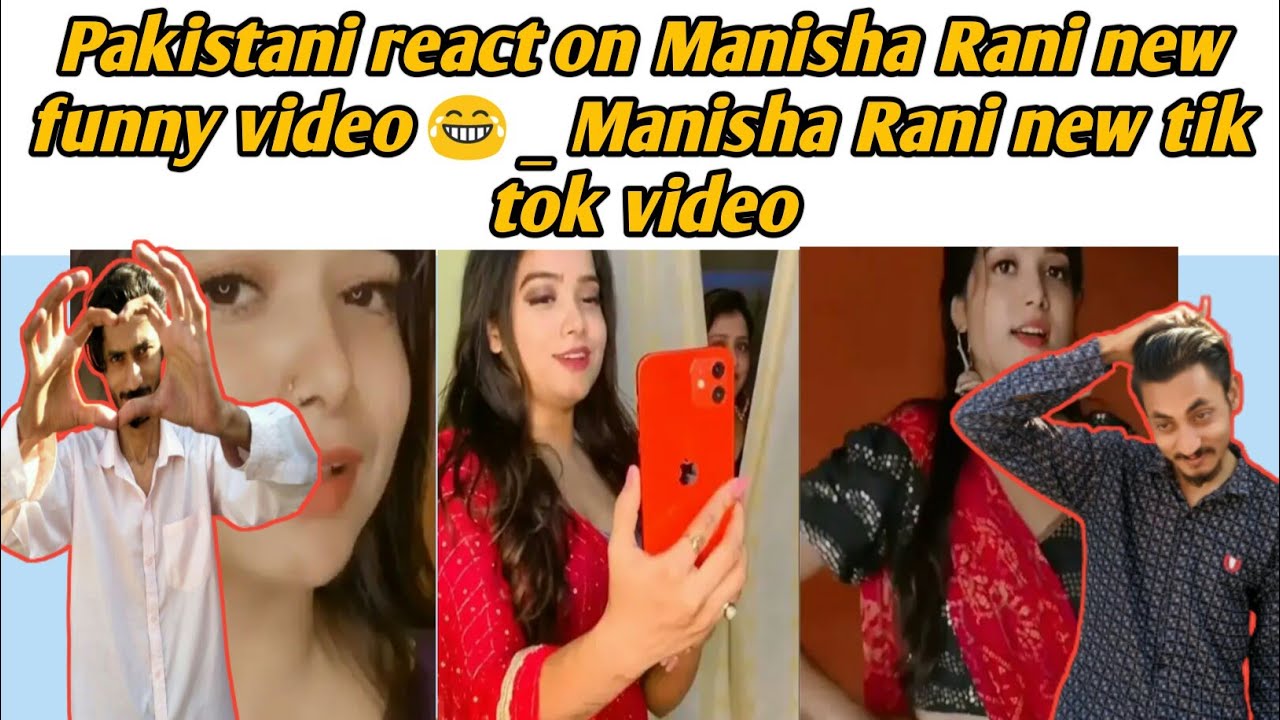 Pakistani Reaction on Indian | Manisha Rani Comedy New REELS VIDEOS |  MHReaction