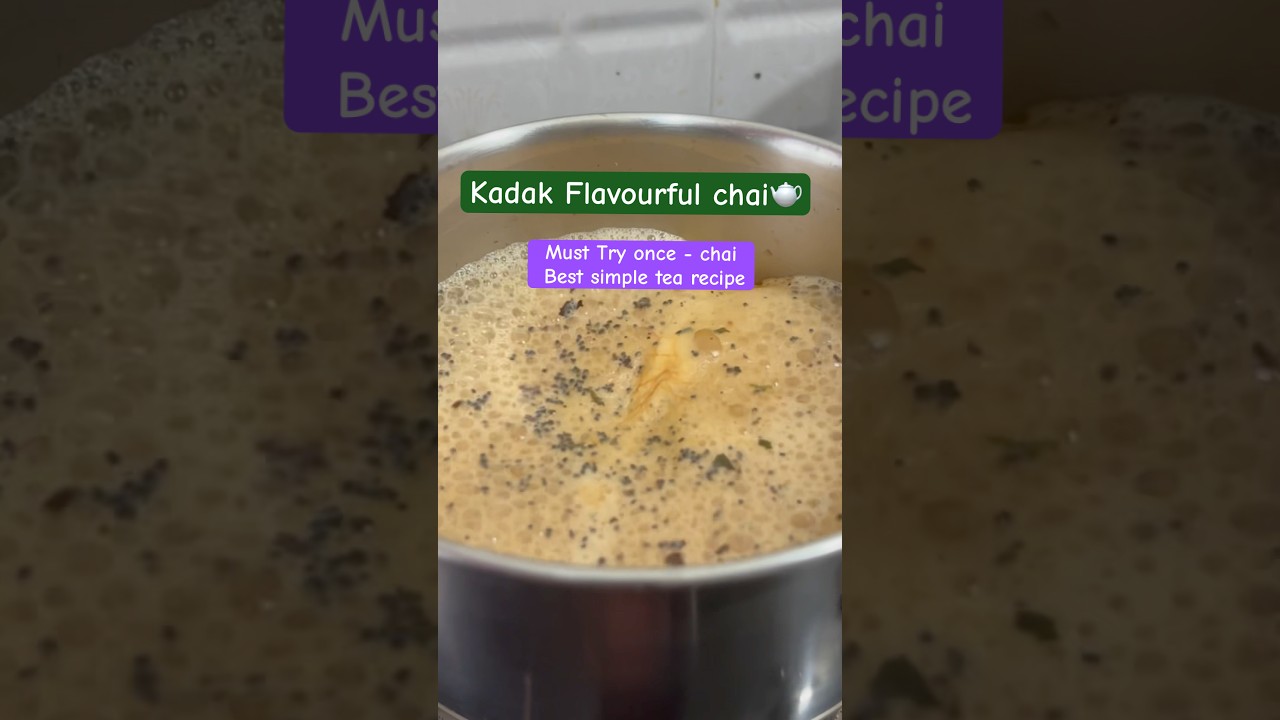 Simple Best Tea Recipe for humans - #besttea #tea #flavourtea #iphone15 #teamixology #hardtea #tea