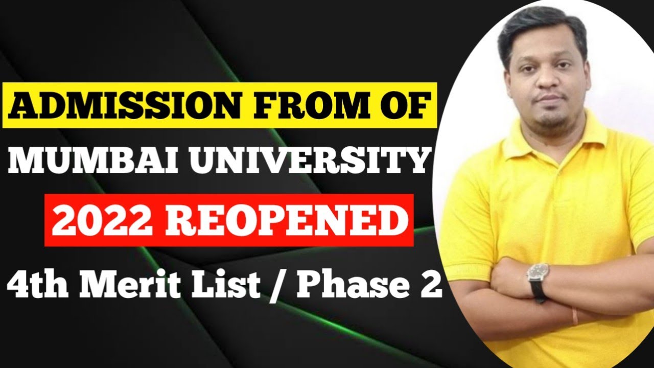 💯🔴Mumbai University Admission Process 2022 Reopen|Fybcom/Fybsci/Fyba Admission Process Reopen 2022