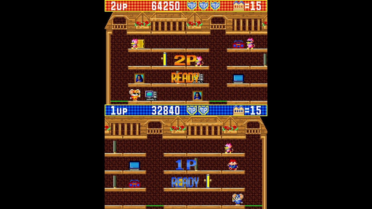 [TAS] Arcade Namco Classic Collection Vol. 1: Mappy Arrangement 