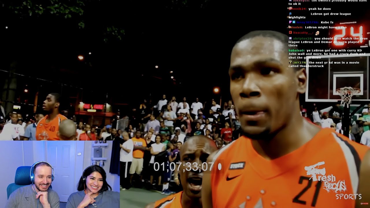 Reacting to Kevin Durant FULL Highlight at Rucker Park (2011)
