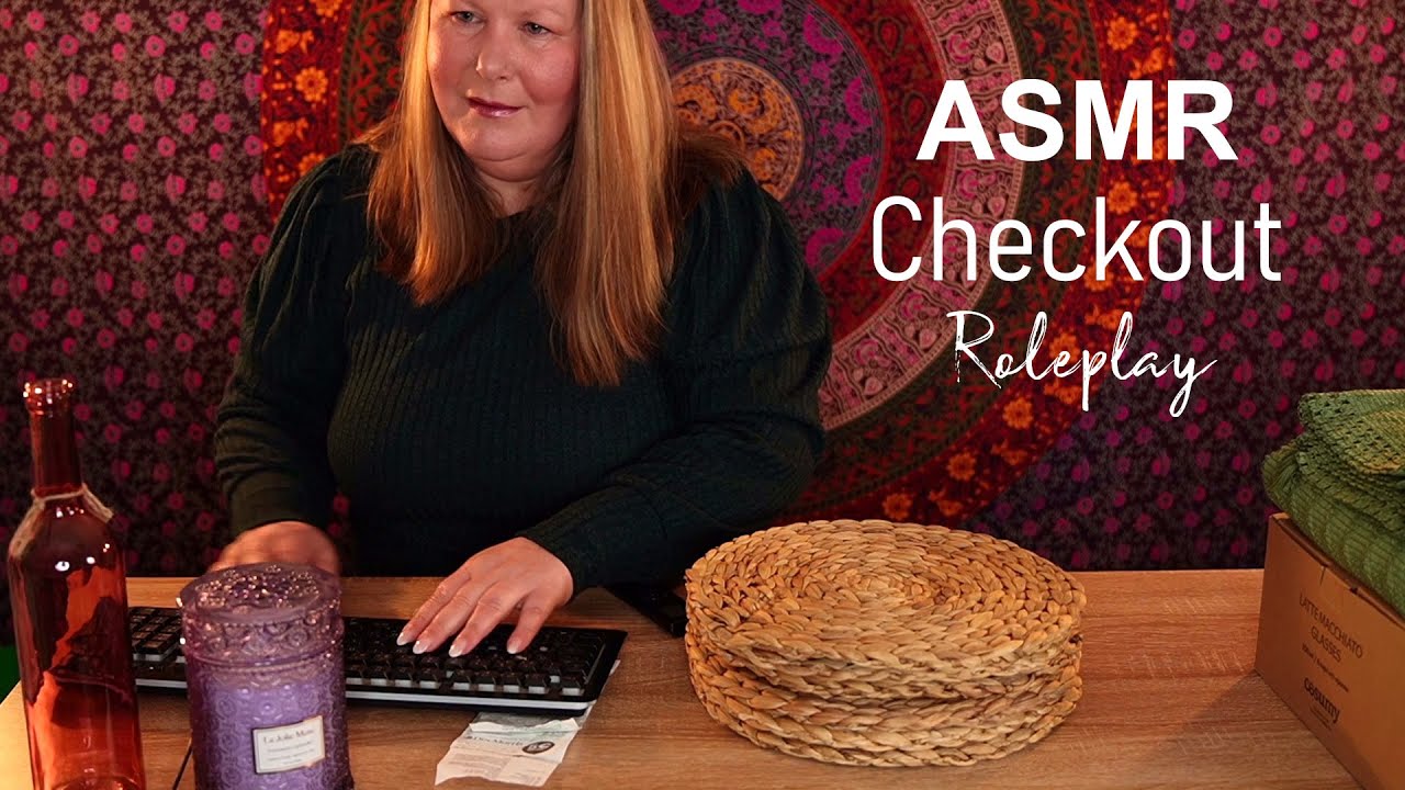 ASMR Checkout Roleplay ︱ Old School Vibes ︱ German Deutsch