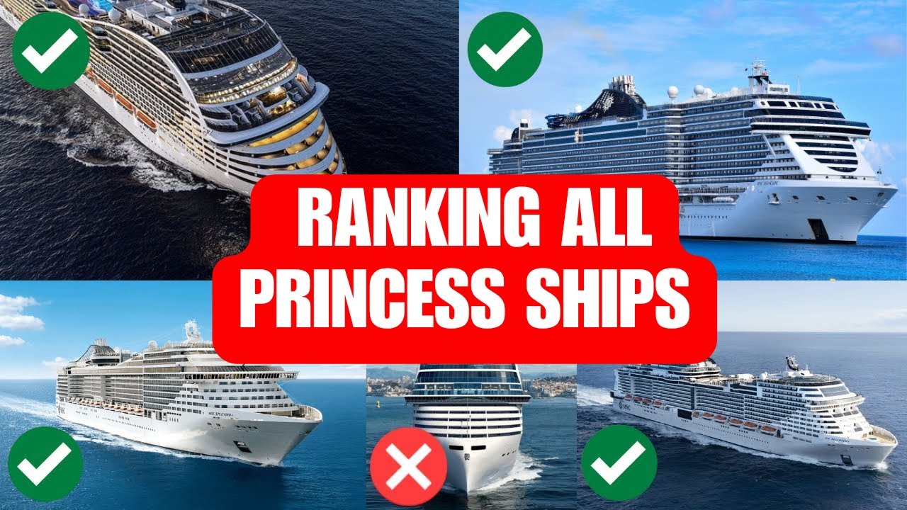 2025 | Все круизные лайнеры Princess от худшего к лучшему — реальные отзывы пассажиров раскрывают...