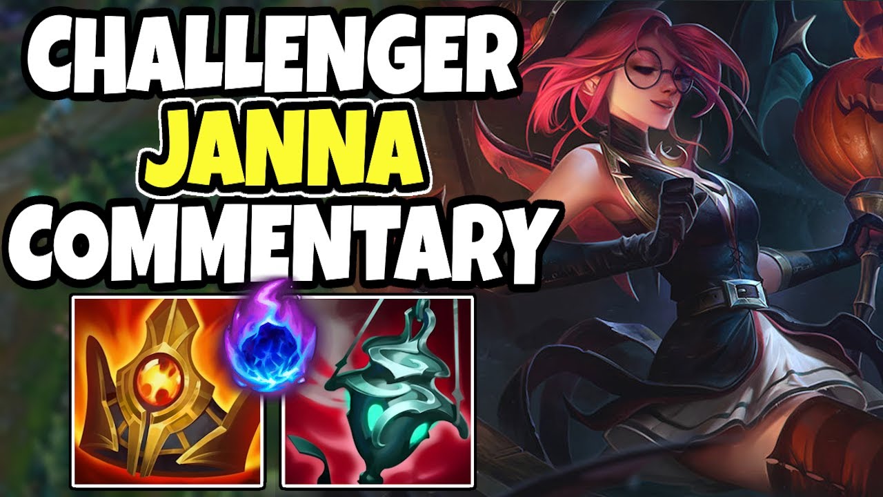 JANNA SUPPORT IS BACK ( it never left...) - Challenger support commentary