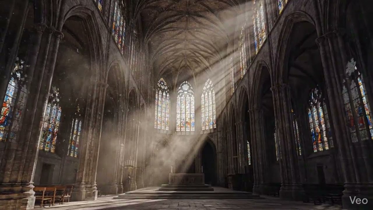 🕯️ Sacred Cathedral Ambient Music for Deep Meditation | #Meditation #Focus