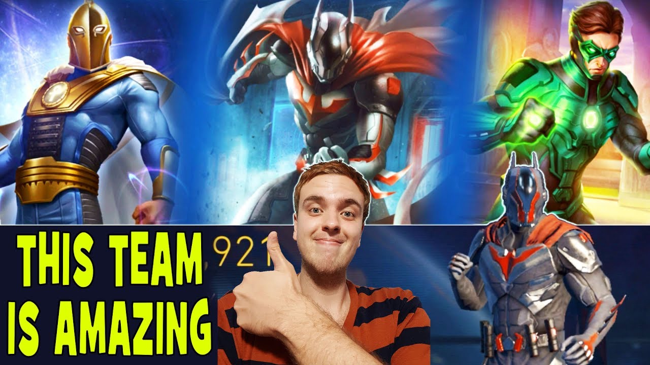 Unlocking Predator Batman in Injustice 2 Mobile. THE BEST TEAM for PREDATOR BATMAN!