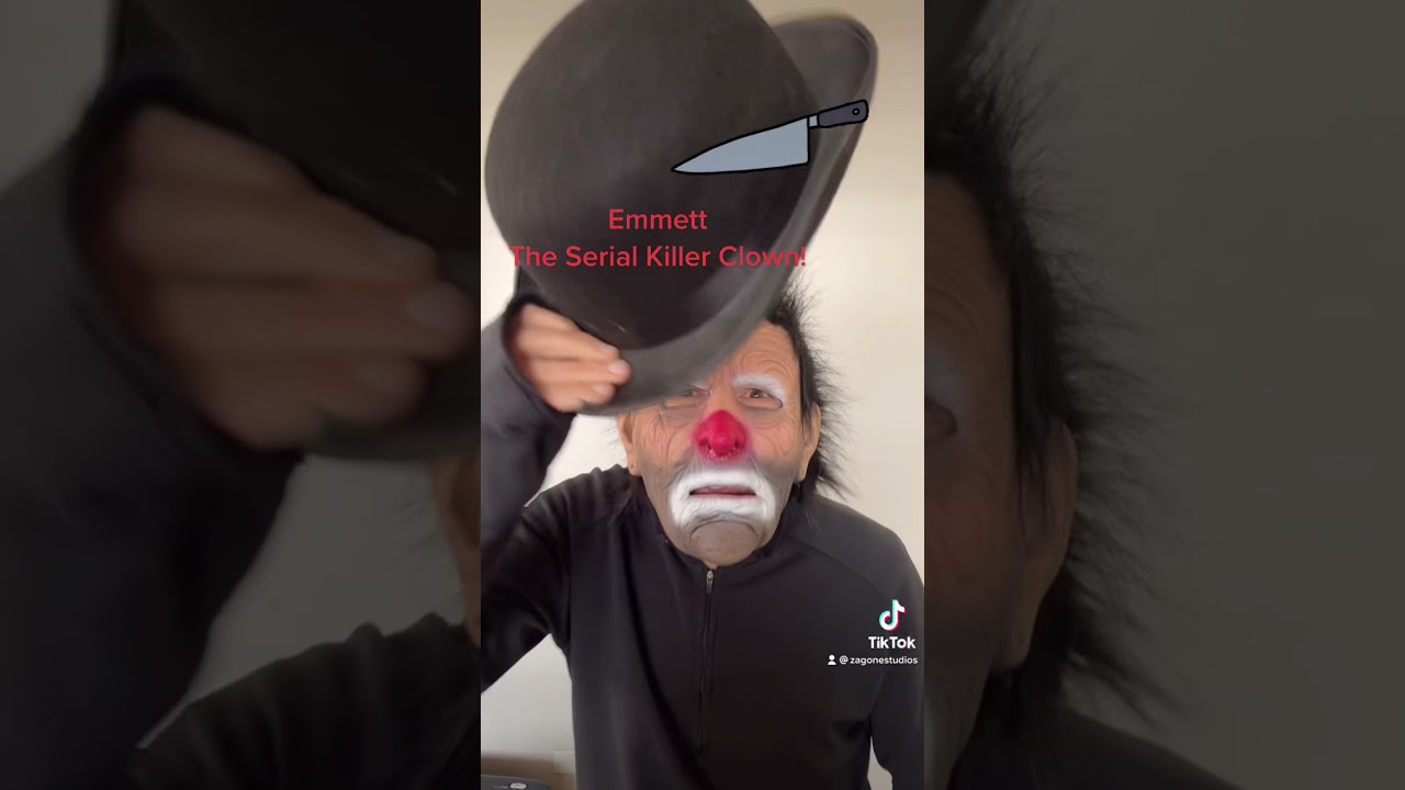 Emmett the Hobo Circus Clown Mask