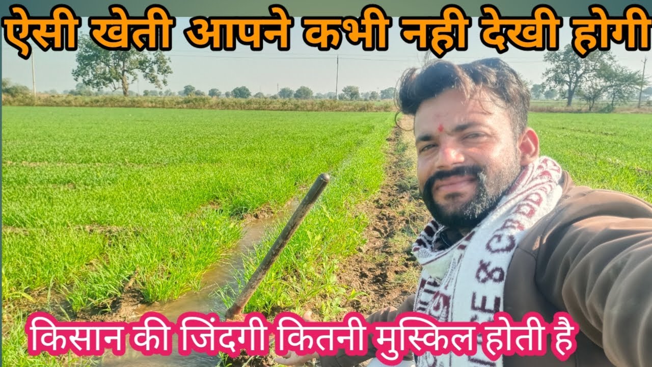 देखिए किसान की जिंदगी कितनी मुश्किल होती हैं || खेती करना आसान नहीं होती || Village Life Vlog 🤔