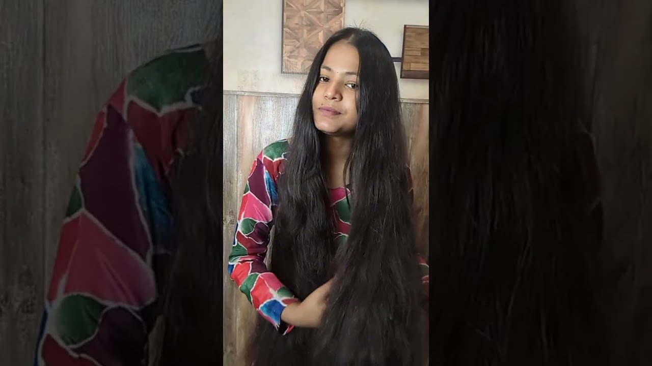Rapunzel Manvi live Hairplay | Instagram id @manvithickhair | Village Rapunzels