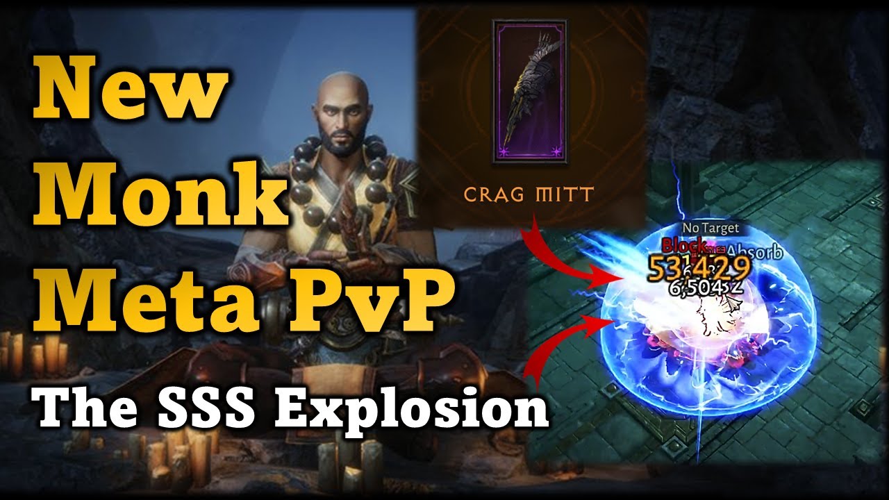 Новая мета-сборка монаха для PvP | с обновлённым &laquo;Семисторонним ударом&raquo; | Diablo Immortal