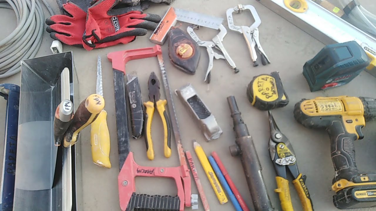 herramientas para construccion  en Drywall