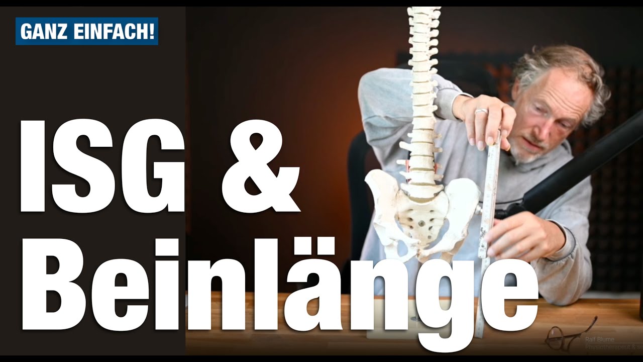 ⚖️ ISG-Beschwerden & Beinlängendifferenz lösen: Mit der Wirbelsäulenwächter-Übung zurück in Balance