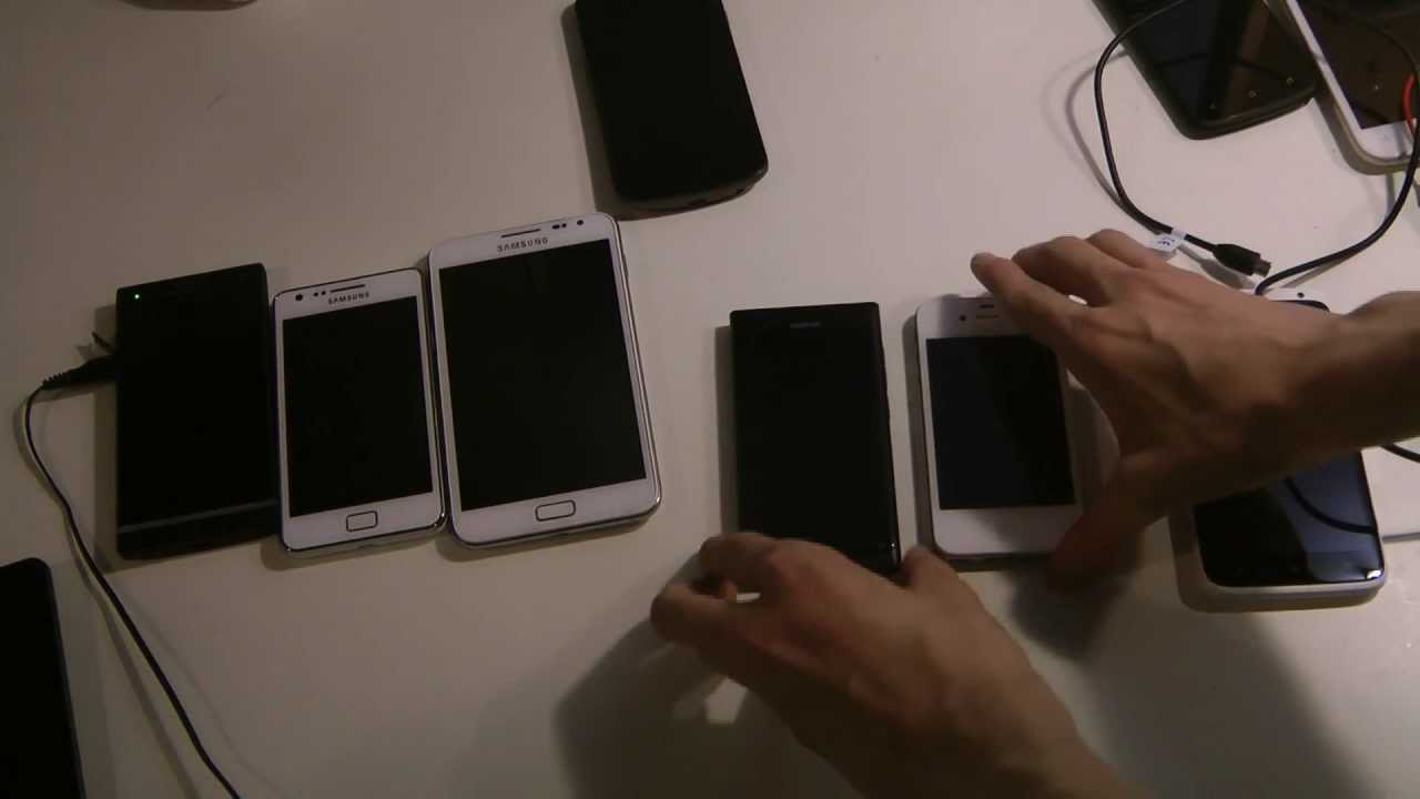 HTC One X vs. Samsung Galaxy Note vs. Galaxy S2 vs. Apple iPhone 4S vs. Sony Xperia S vs. Nokia