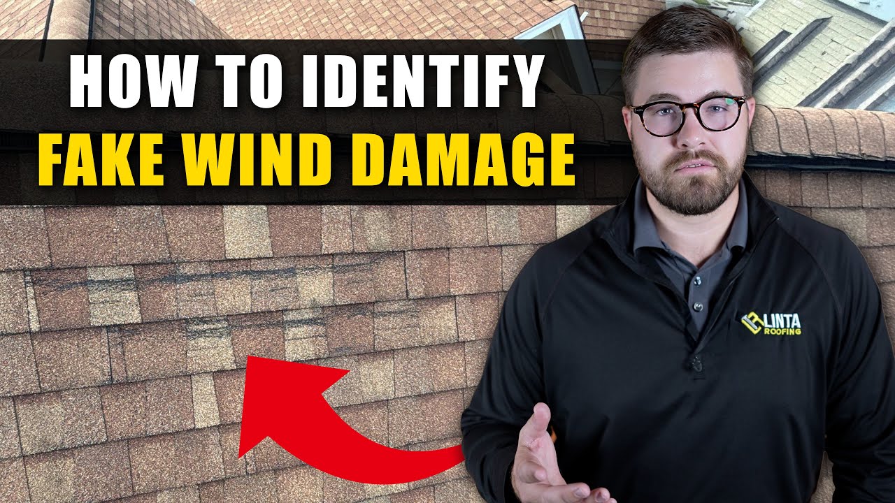 Fake Wind Damage on Roofs: How to Spot It & Protect Yourself from Roofing Scams