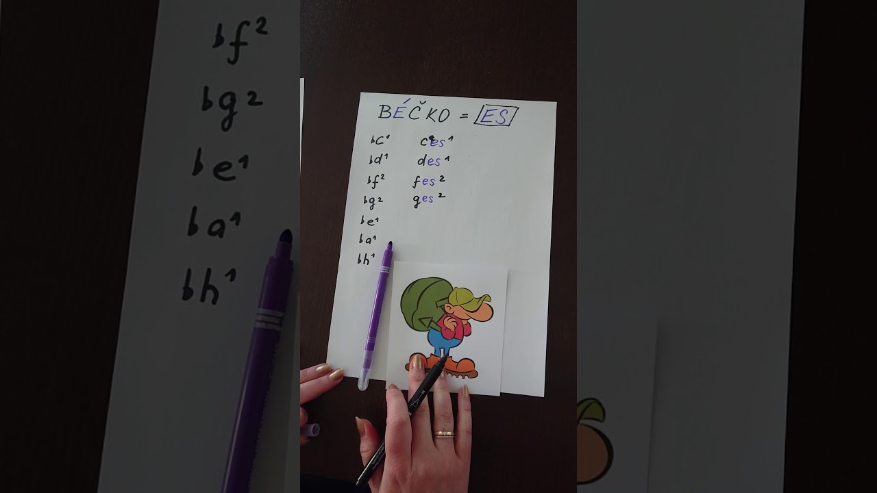 HN 1.  ročník   noty s křížky a béčky