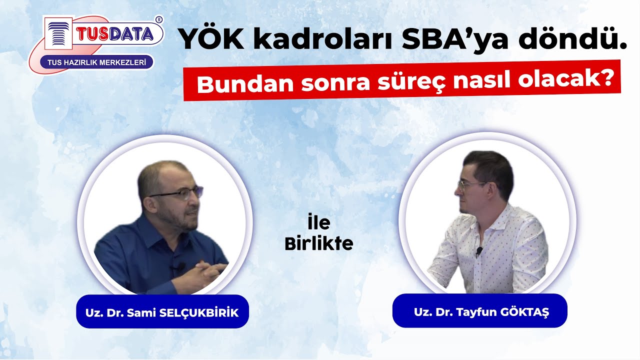 YÖK kadroları SBA'ya Döndü. Bundan Sonra Ne Olacak?
