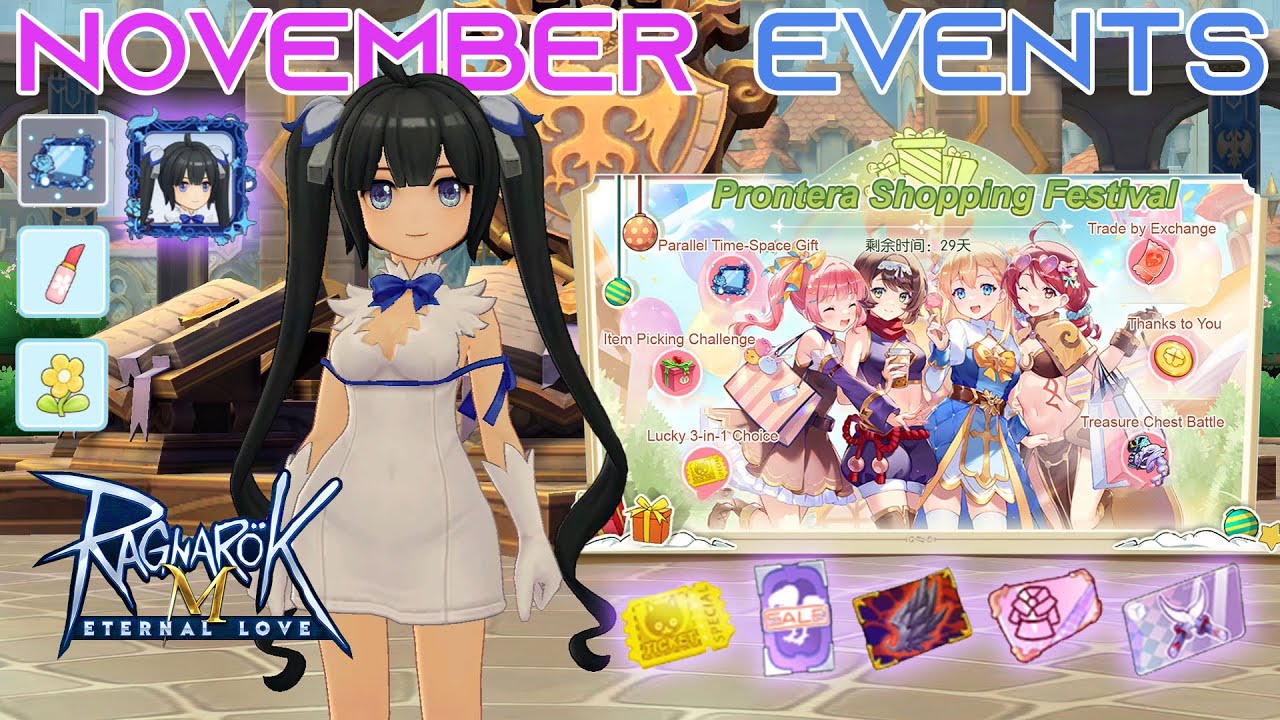 Ragnarok M Eternal Love - Upcoming November 2025 Event, Prontera Shopping Festival