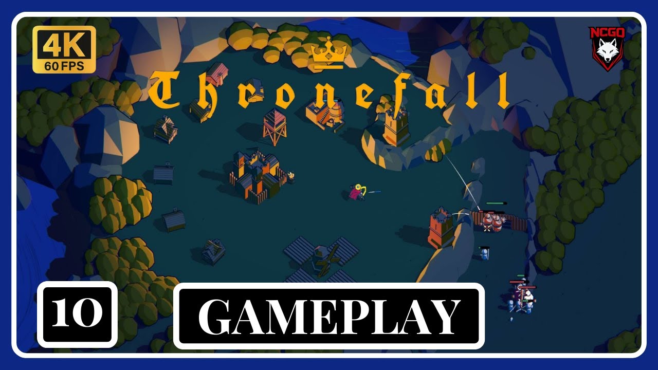 Thronefall Part 10 Totend - Gameplay Walkthrough - 4K 60FPS No Commentary