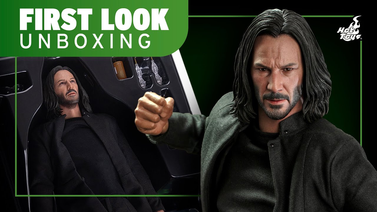 Распаковка фигурки Hot Toys Neo из фильма «Матрица: Воскрешение» | Первый взгляд