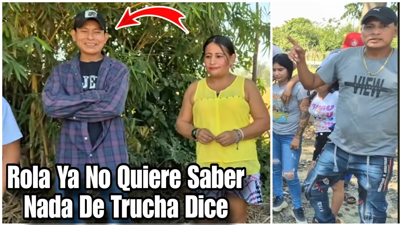 Chentia y Rola Peli_arón/aquí la verdad porqué apareció sin dientes|