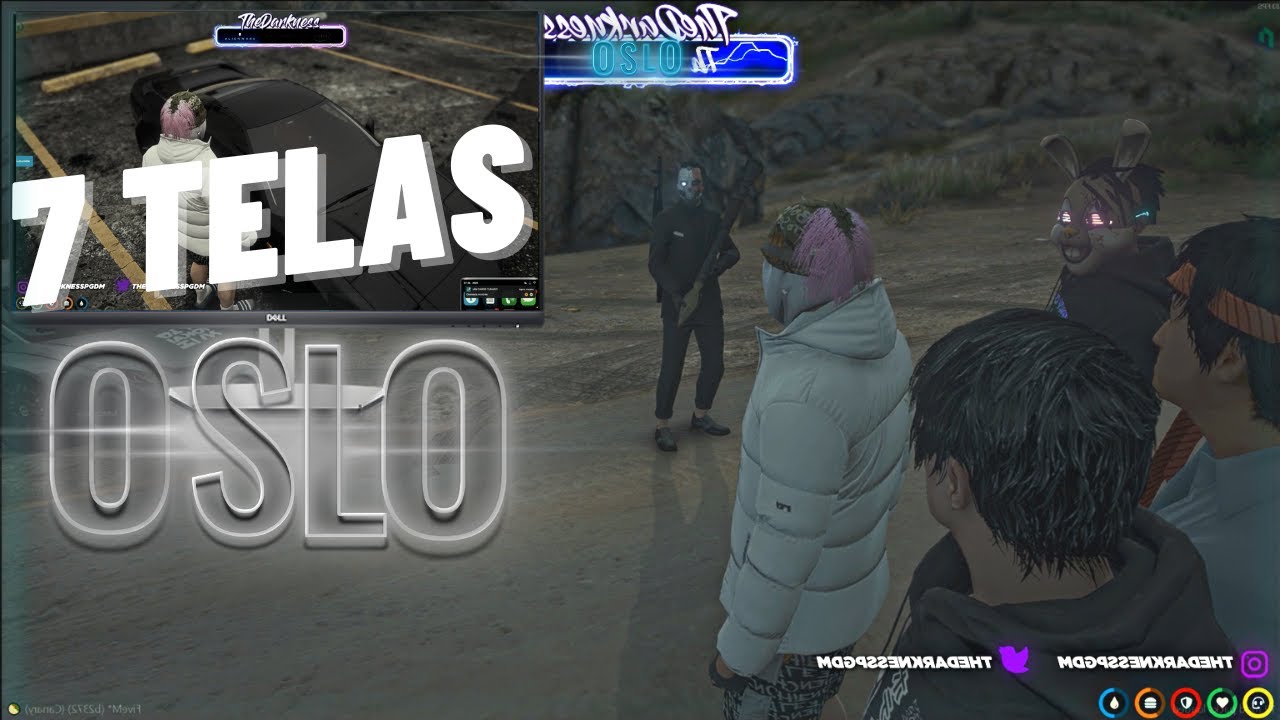 ENCONTRO COM PUPPET OSLO e LUCAS 7 TELAS NOPIXEL33 GTARP