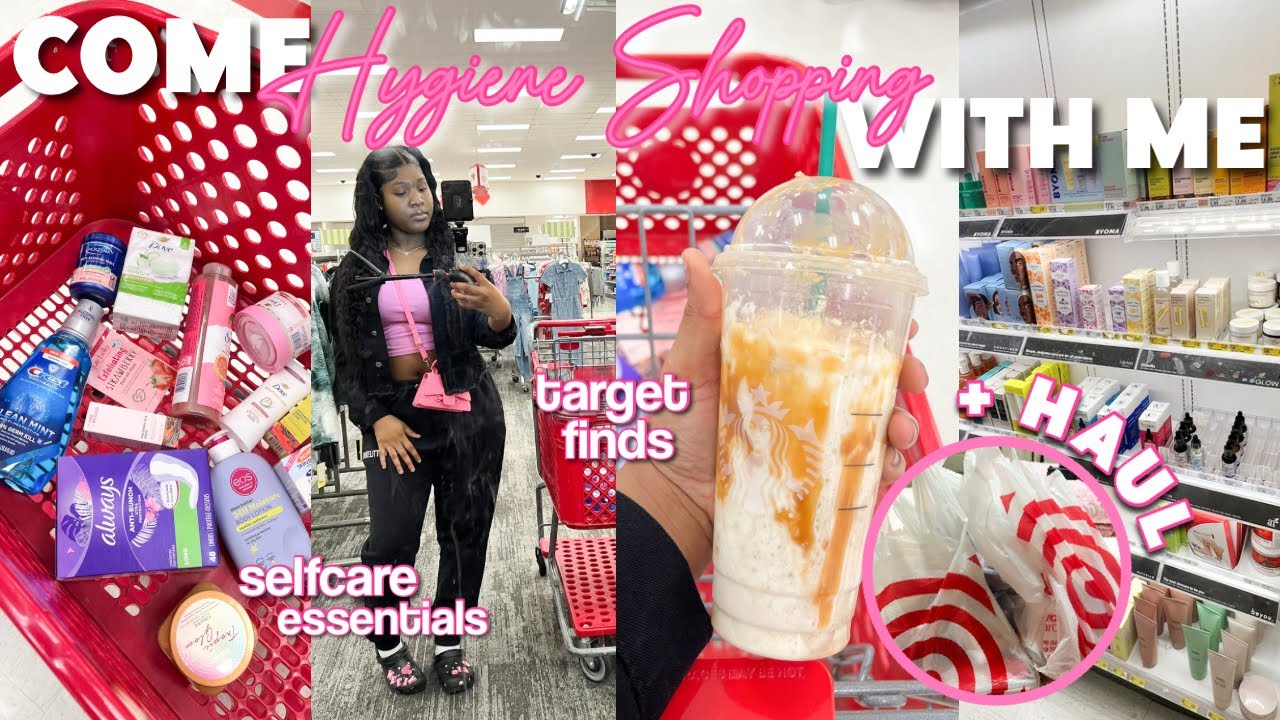 VLOG: Come HYGIENE SHOPPING w/ me | baddie on a budget edition | target haul + night routine