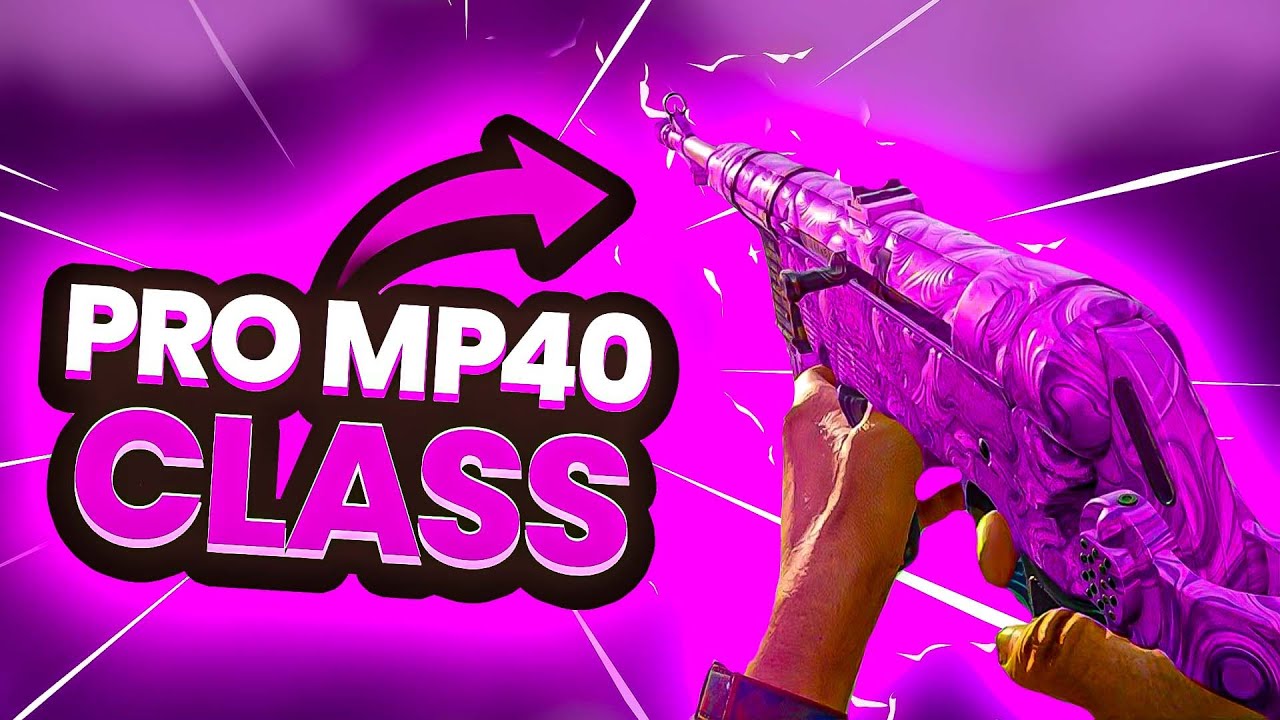 BEST PRO PLAYER MP40 CLASS IN VANGUARD