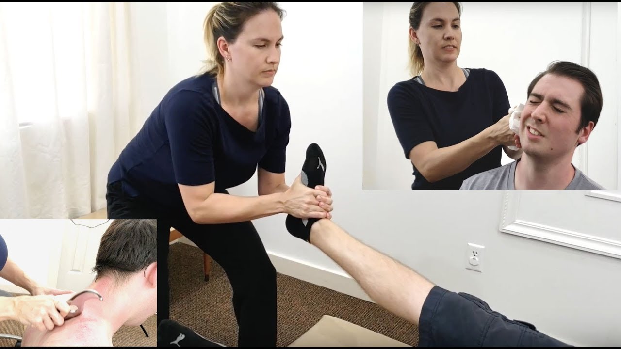 FULL BODY TREATMENT - Sprained Ankle,  EAR Adjustment Chiropractic INJURED IN PARADISE