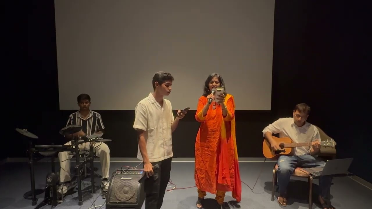 Aasai aasai - Nithya, Shravan Mic Testing 1..2..3.. The Courtyards Harmony