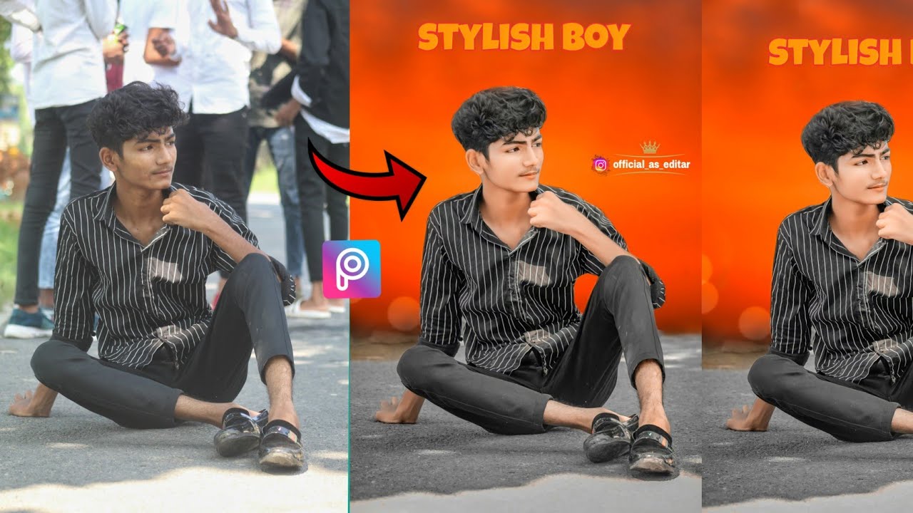 PicsArt 100% real CB photo editing |  cb editing kaishe kare mobile se |  cb editing background