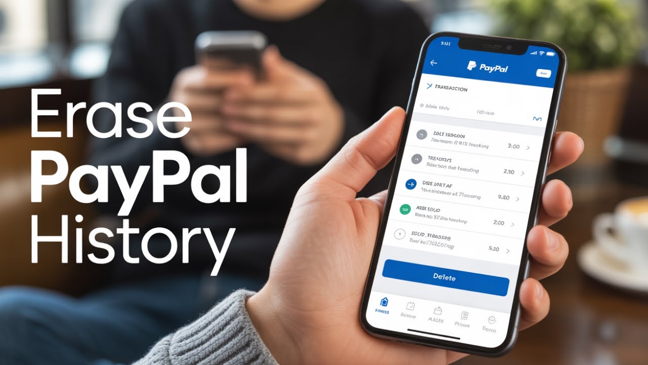 How to Delete Payment History in PayPal - Simple Way
