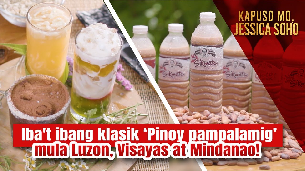 Iba't ibang klasik ‘Pinoy pampalamig’ mula Luzon, Visayas at Mindanao! | Kapuso Mo, Jessica Soho